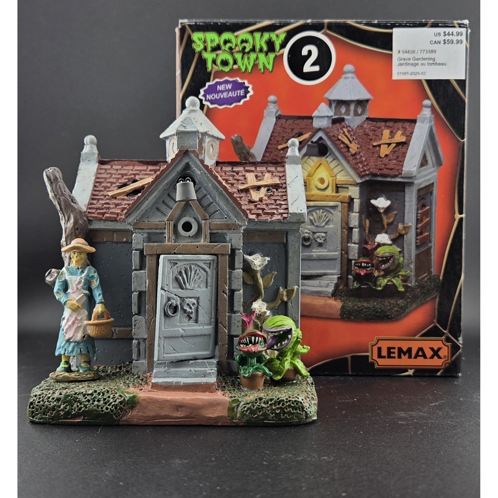 Grave Gardening 54436 Lemax Spooky Town Halloween Village